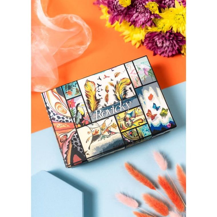 Portfel, pomarańczowy, skórzany, Rovicky