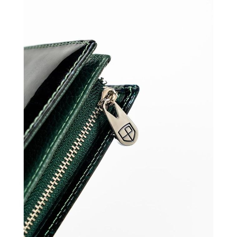 Portfel, zielony, RFID, Peterson