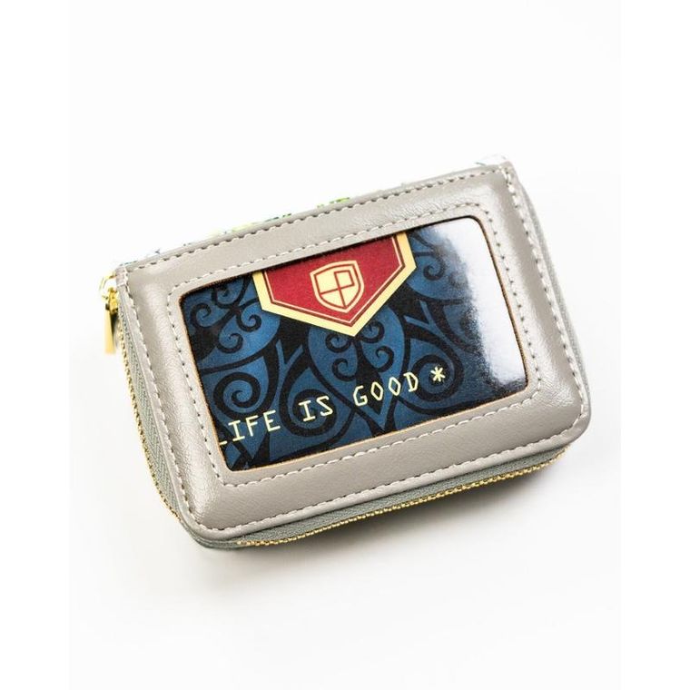 Portfel, zielony, skórzany, Peterson