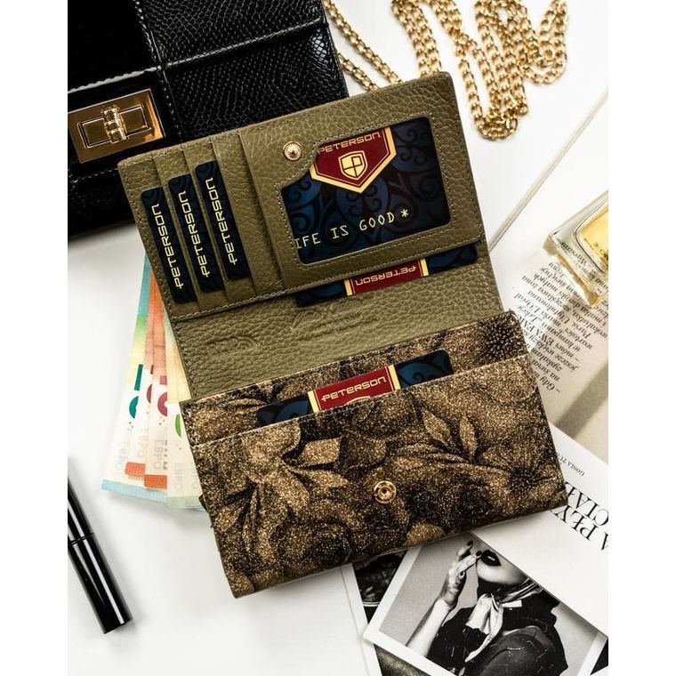 Portfel, złoty, Peterson