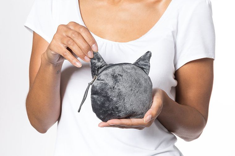 Portmonetka 3D, kotek