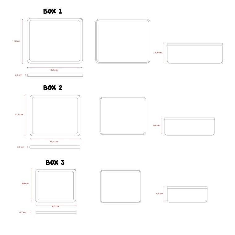 Pret, Dino, lunchbox, Snack Box 3w1, navy