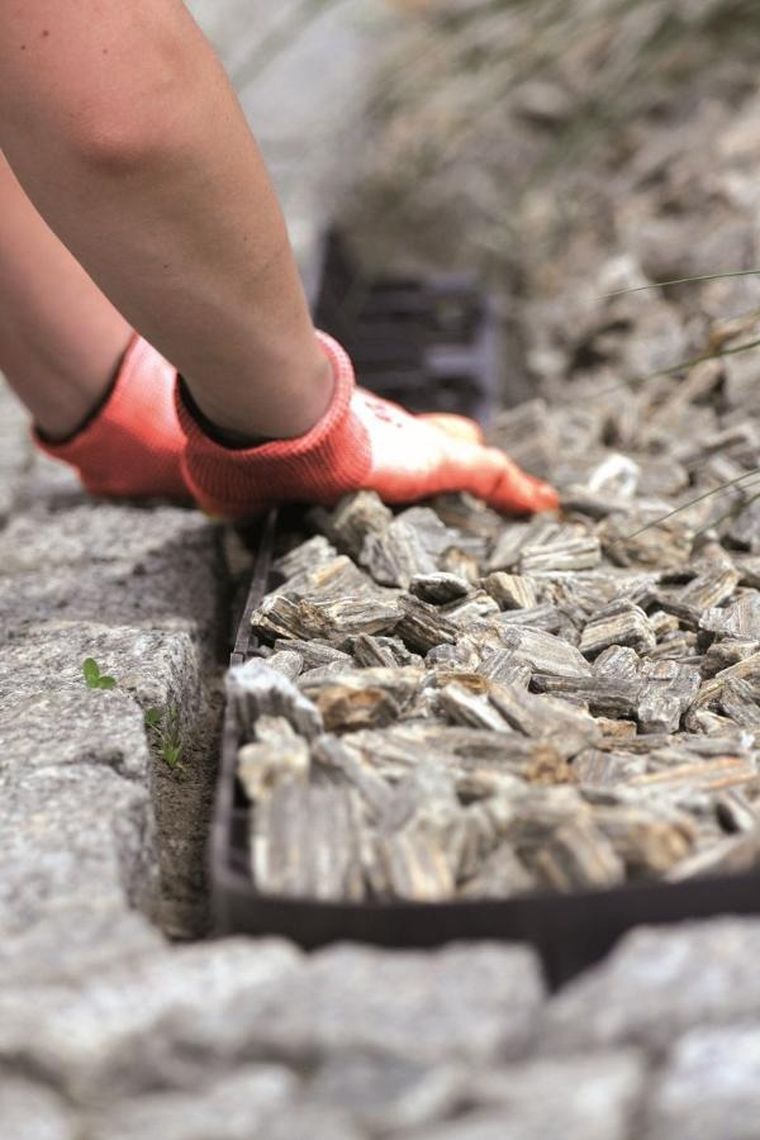 Prosperplast, Bordr Flex, obrzeże trawnikowe, czarne