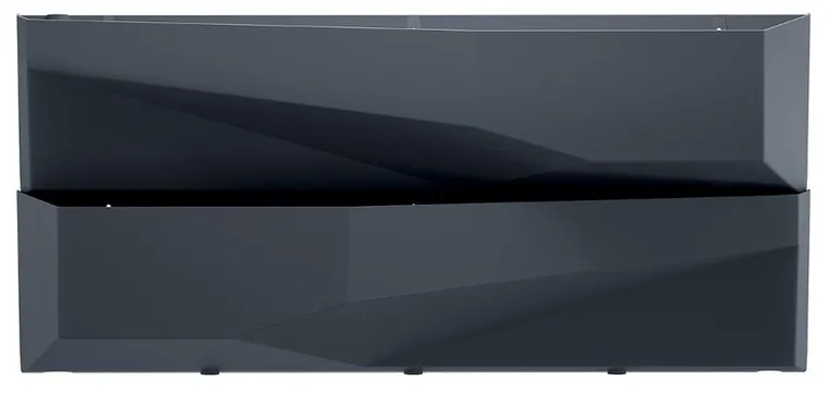 Prosperplast, kwietnik wertykalny, antracytowy, 4 elementy