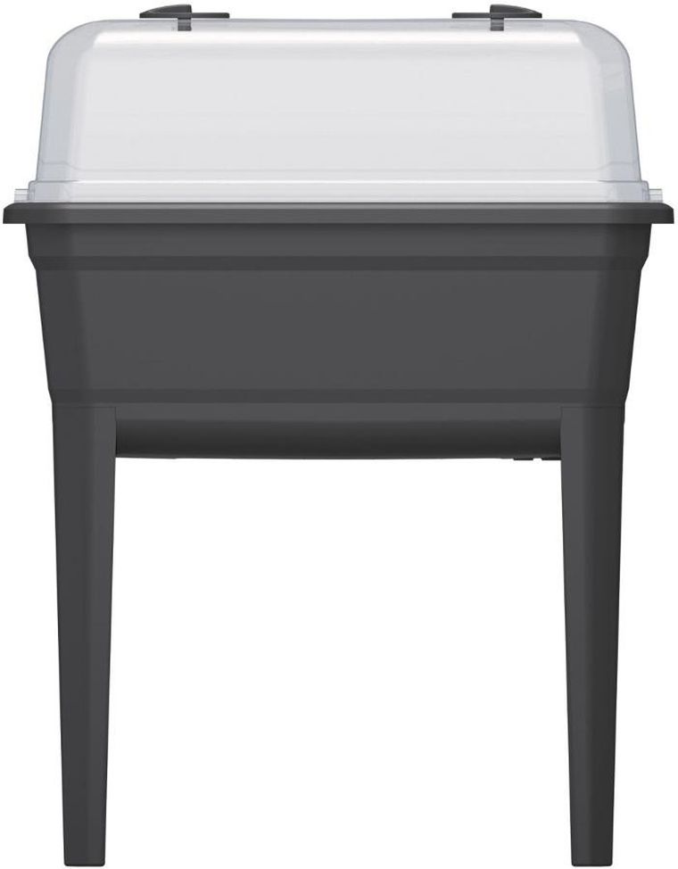 Prosperplast, szklarnia stojąca, rozsadnik, antracytowa, 59,6-36,8-75,3 cm