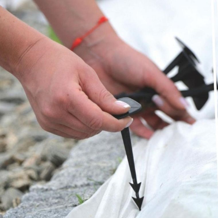 Prosperplast, szpilki do agrowłókniny, 12,5 cm, 50 szt.