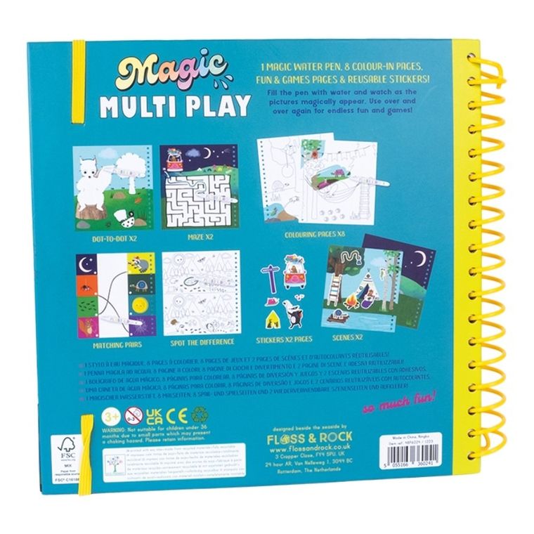 Przygoda. Magiczna kolorowanka wodna z zadaniamimi