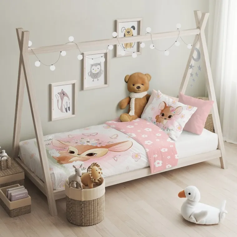 Przytulaki, Sarenka, 2-częściowy komplet pościeli, 100-135 cm