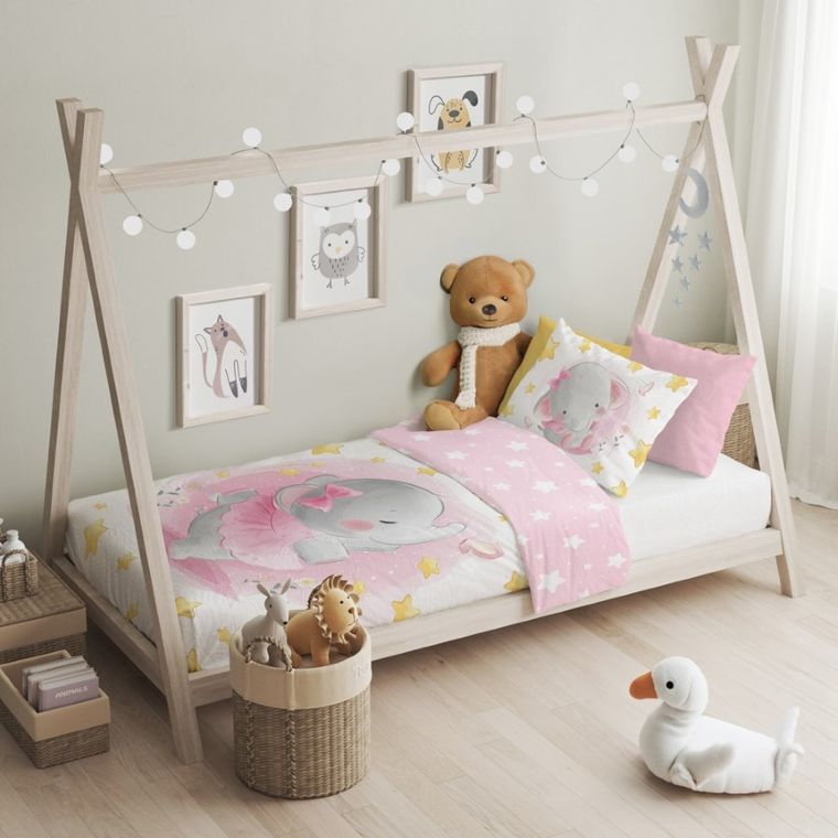 Przytulaki, Słoniczka, 2-częściowy komplet pościeli, 100-135 cm