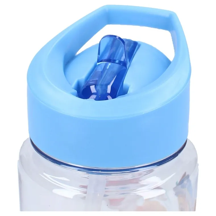 Psi Patrol, Drink Up, bidon ze słomką, niebieski, 450 ml