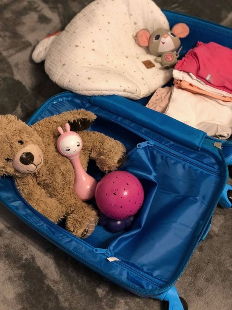 Psi Patrol, walizka podróżna na kółkach