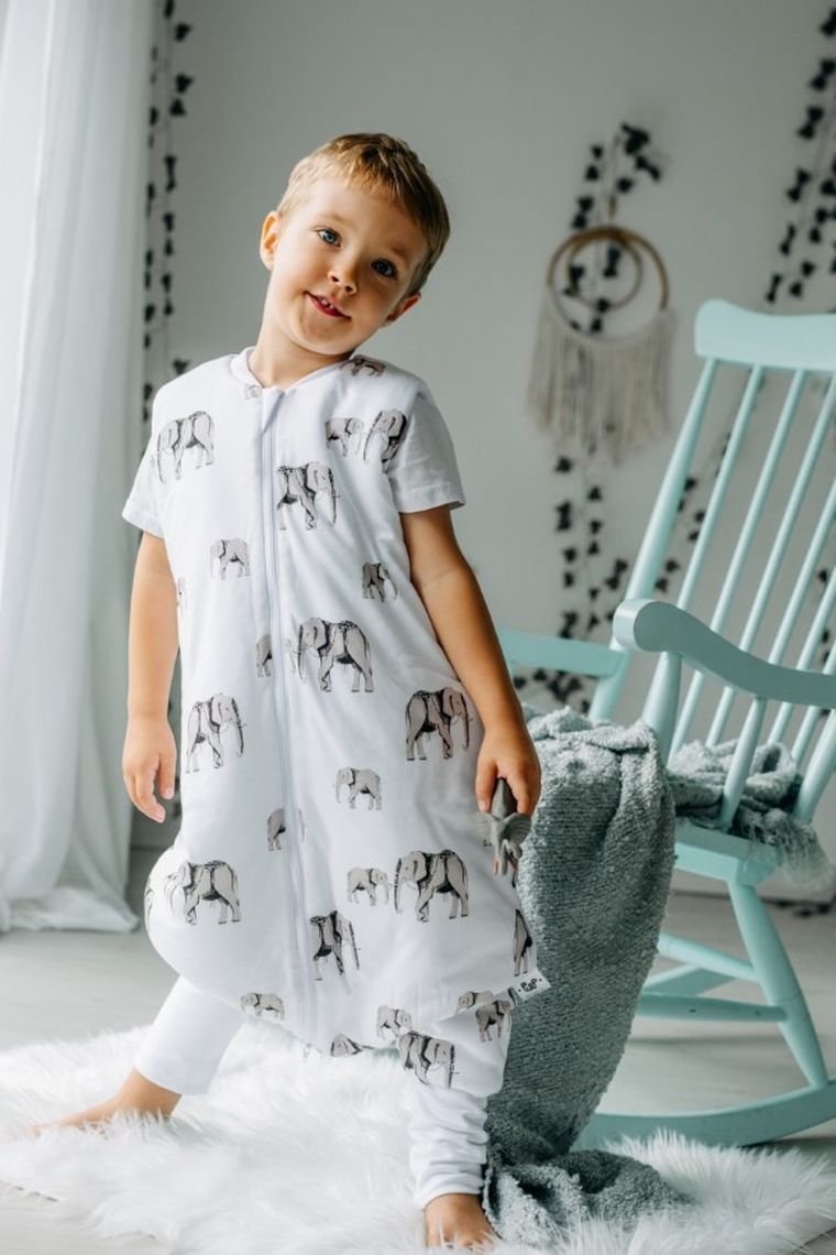 Pulp, Bamboo, Duże Słonie, śpiworek do spania z nogawkami, TOG 1.75, 2-4 l