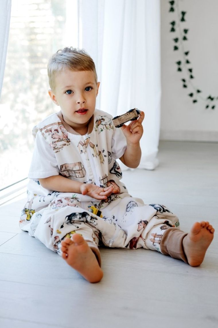 Pulp, Bamboo, Farma, śpiworek ocieplany z nogawkami, beżowy, TOG 1.75, 2.5-5 l