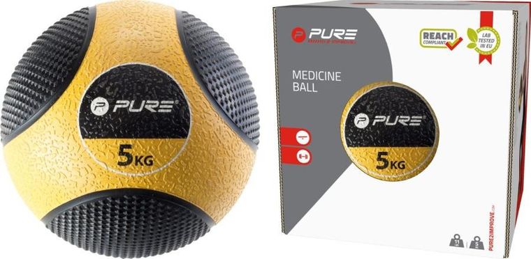 Pure 2 Improve, medicine ball, piłka lekarska, 5 kg
