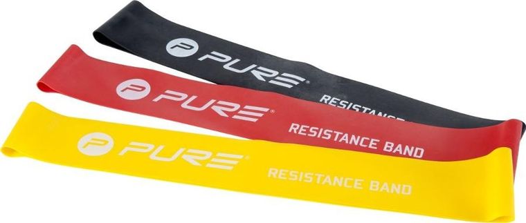 Pure 2 Improve, zestaw gum do ćwiczeń fitness, 3 szt.