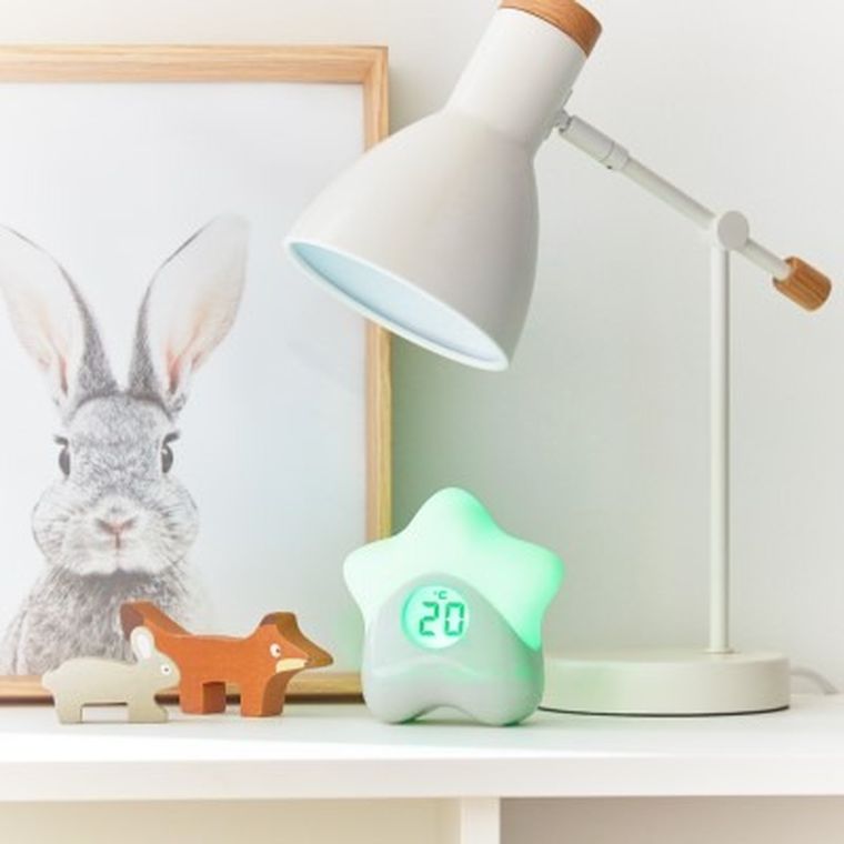 Purflo, Starlight, termometr pokojowy, biały