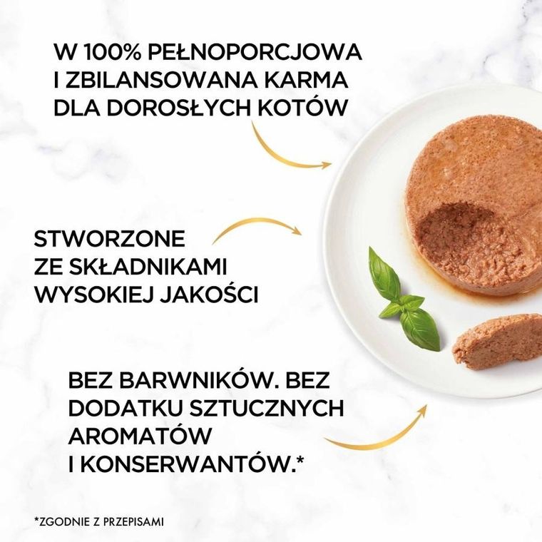 Purina, Gourmet Gold, Mus Mix smaków, karma mokra dla kotów, 48-85g