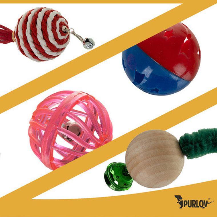 Purlov, zestaw zabawek dla kota