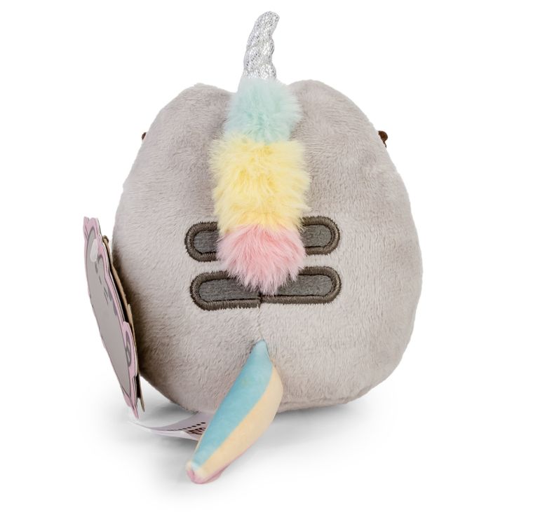 Pusheen, Jednorożec z tęczową grzywą, maskotka, 12 cm