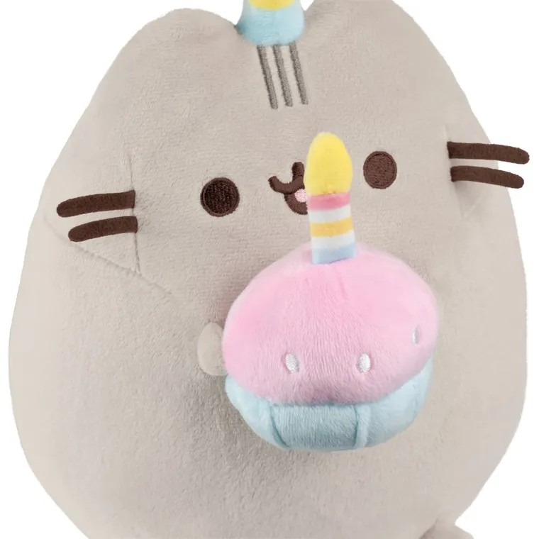 Pusheen, Kot z tortem, maskotka, 24 cm