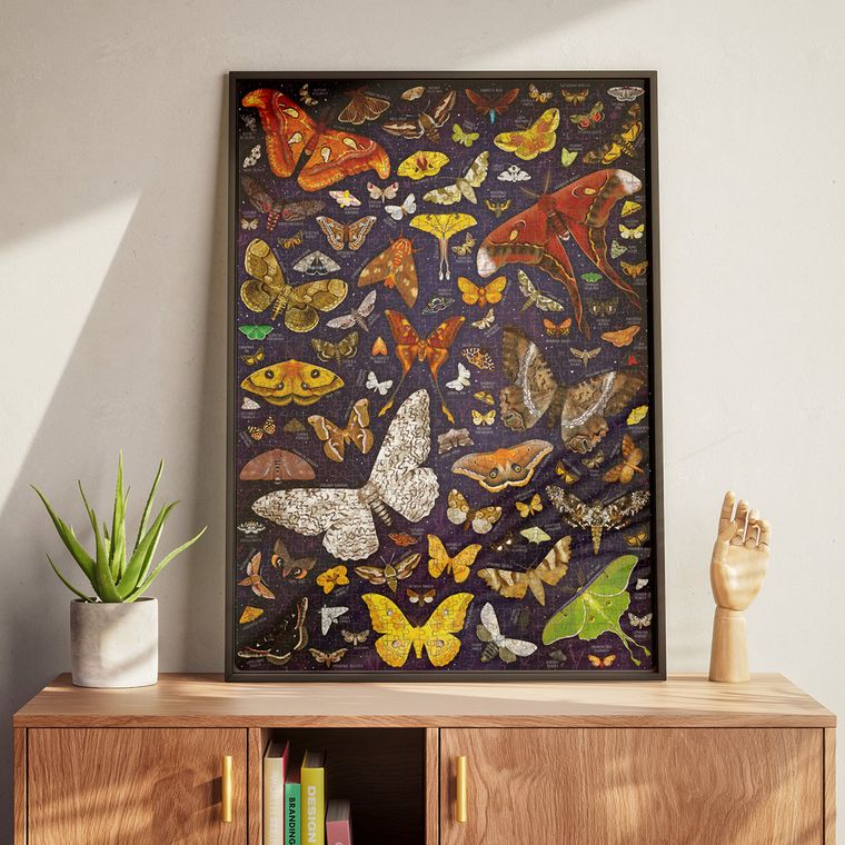 Puzzlove, CzuCzu, Ćmy, puzzle, 1000 elementów