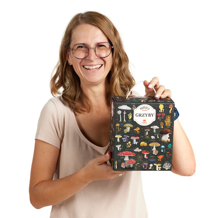 Puzzlove, CzuCzu, Grzyby, puzzle, 1000 elementów