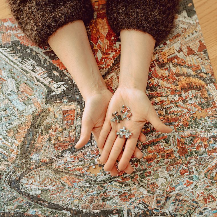 Puzzlove CzuCzu, Miasto Gdańsk, puzzle, 1000 elementów