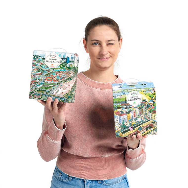 Puzzlove, CzuCzu, Miasto Warszawa, puzzle, 1000 elementów