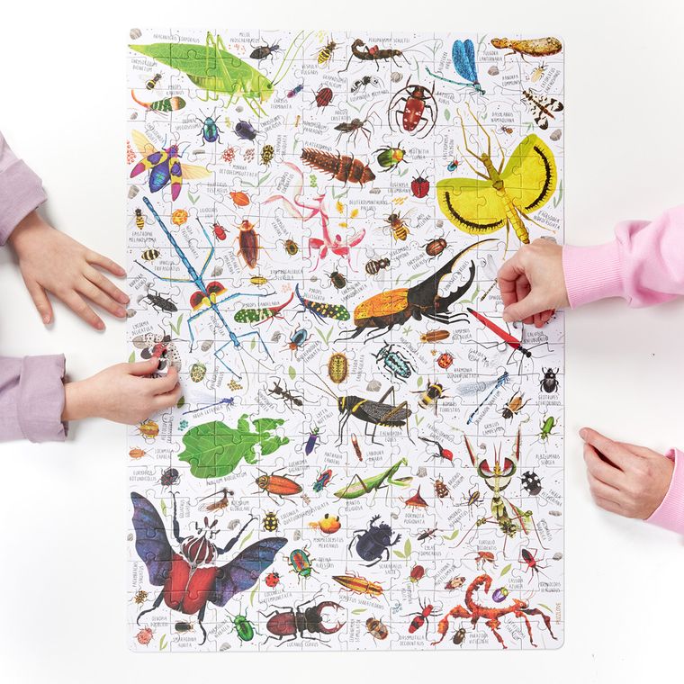 Puzzlove, CzuCzu, Owady, puzzle, 200 elementów