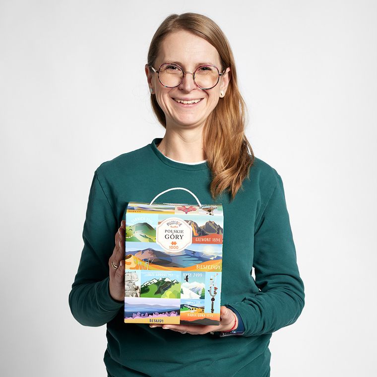 Puzzlove, CzuCzu, Polskie góry, puzzle, 1000 elementów