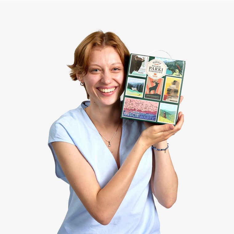 Puzzlove, CzuCzu, Polskie Parki narodowe, puzzle, 1000 elementów
