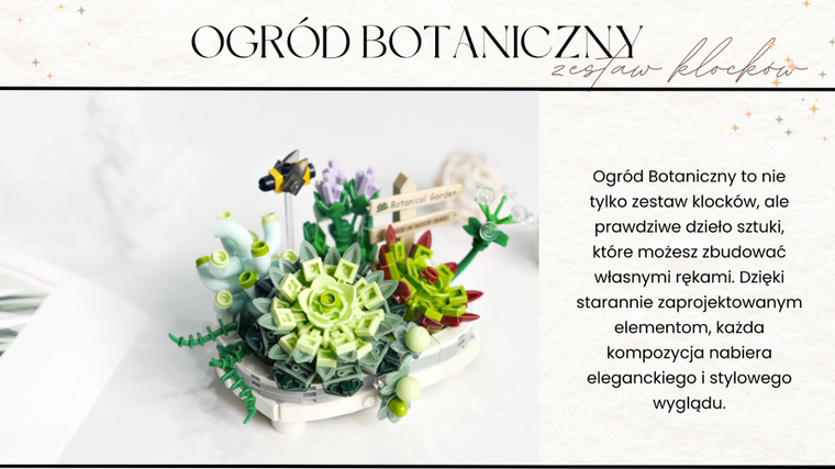 QBI, Botanical Garden, klocki konstrukcyjne, 389 elementów