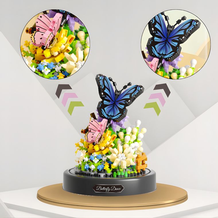 QBI, Taniec Motyli, klocki konstrukcyjne, 530 elementów