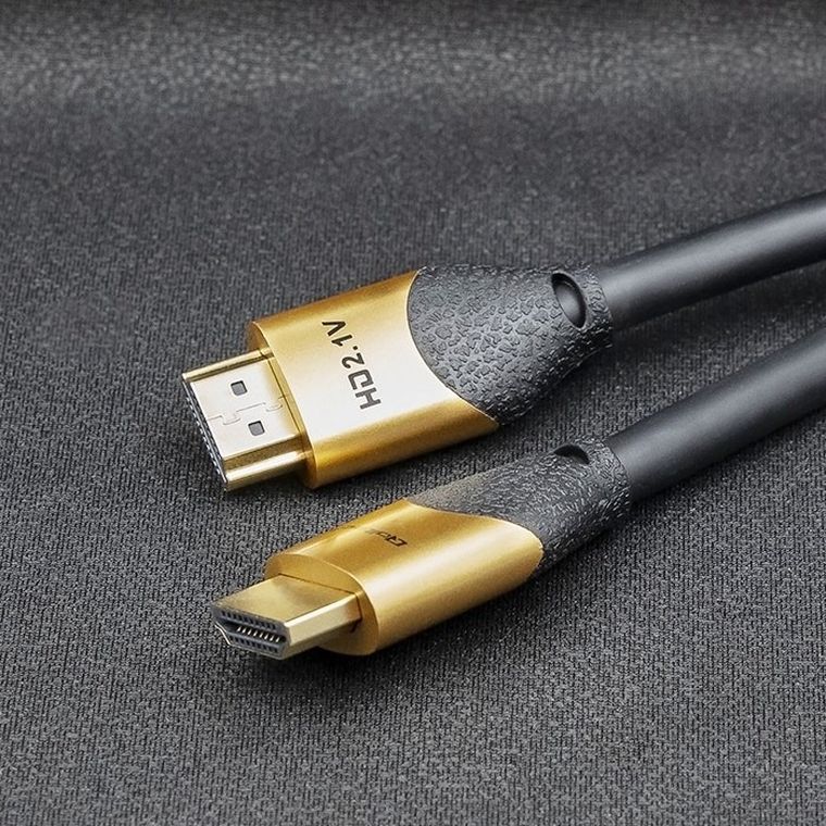 Qoltec, kabel HDMI, v2.1 Ultra High Speed, 8K 60 Hz, 30 AWG, gold