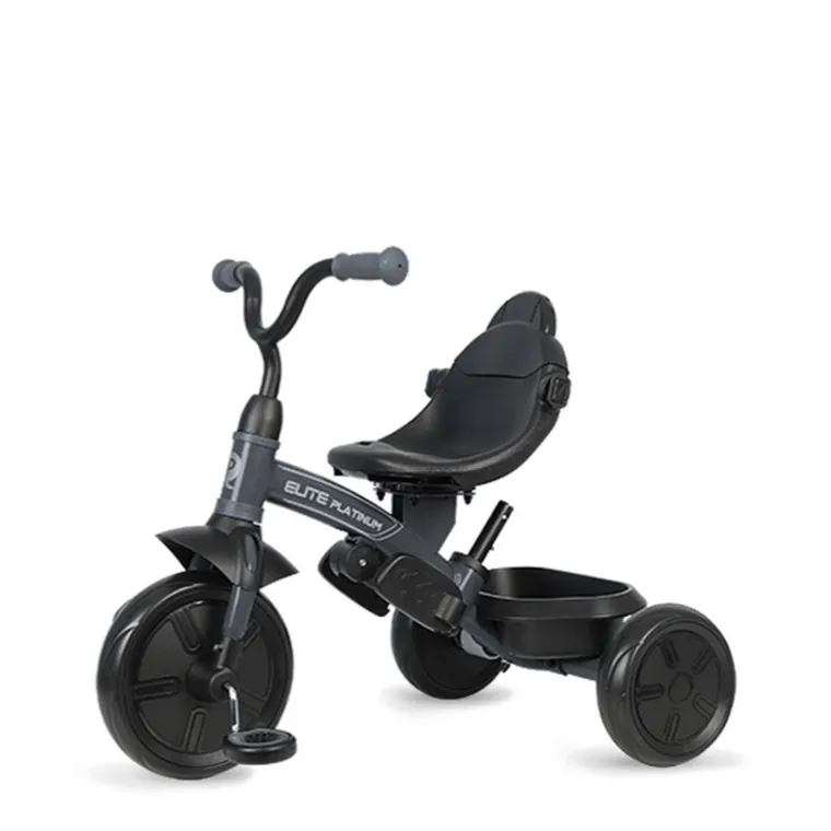 Qplay, Elite Platinum, rowerek 3-kołowy, Grey