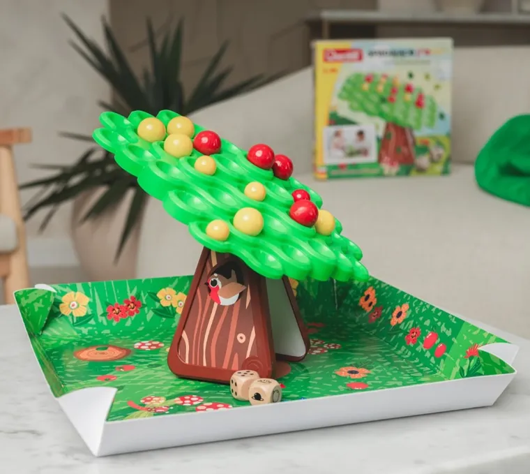 Quercetti, Spadające Jabłka, gra zręcznościowa