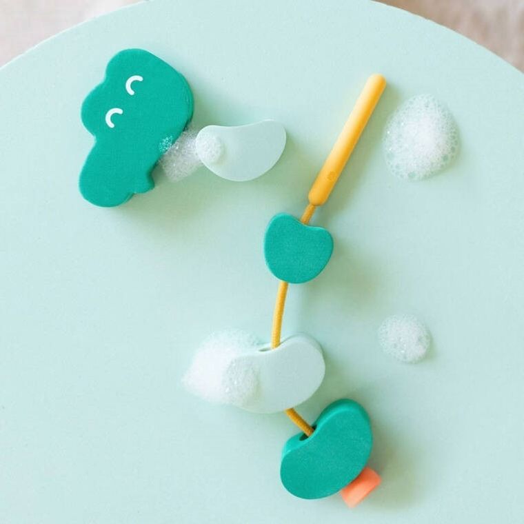 Quut, Beedi, klocki piankowe do kąpieli do nawlekania, Croco