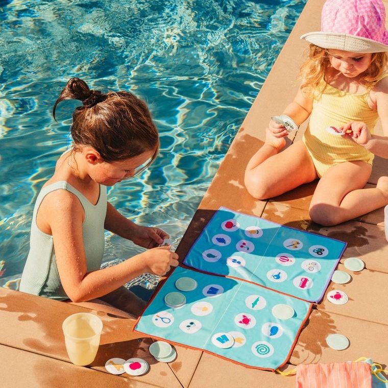 Quut, Travel Game, Bingo i Loteryjka Kolory, wodoodporny zestaw gier podróżnych 2w1