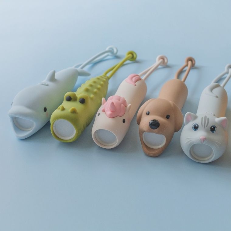 Rabbit & Friends, bezpieczna latarka, Delfin Bubbly