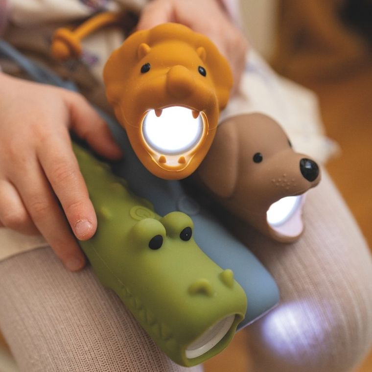 Rabbit & Friends, bezpieczna latarka, Pies Buddy