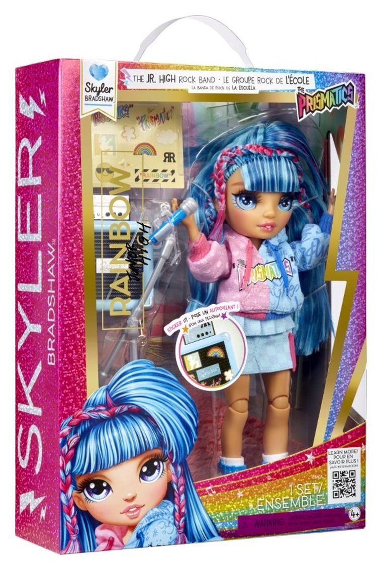 Rainbow High, Jr High, Rock Band, Skyler, lalka modowa