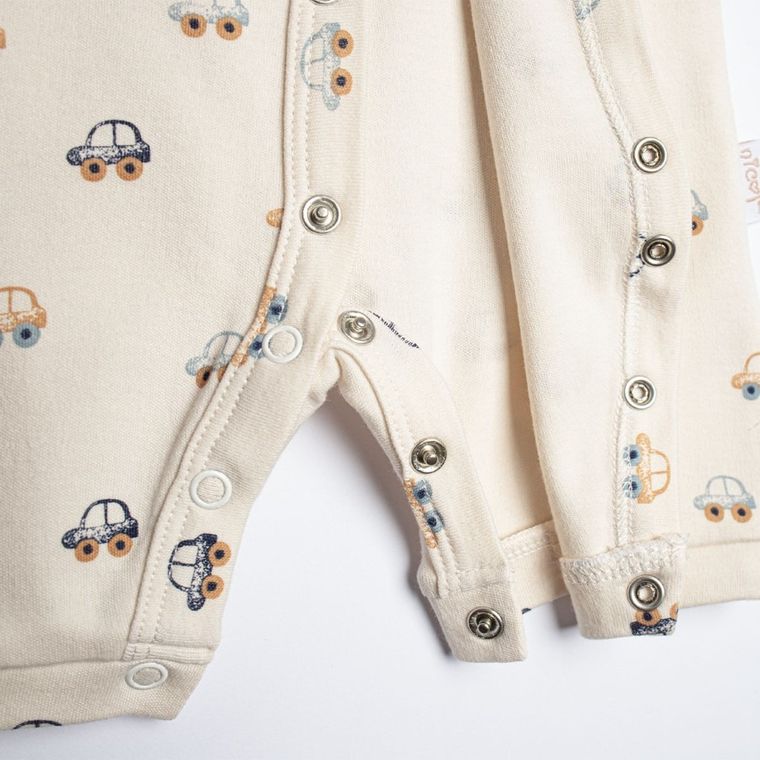 Rampers chłopięcy, beżowy, Nicol