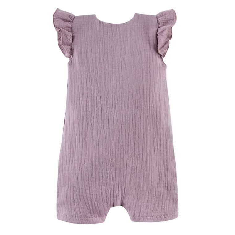Rampers dziewczęcy, fioletowy, Eevi