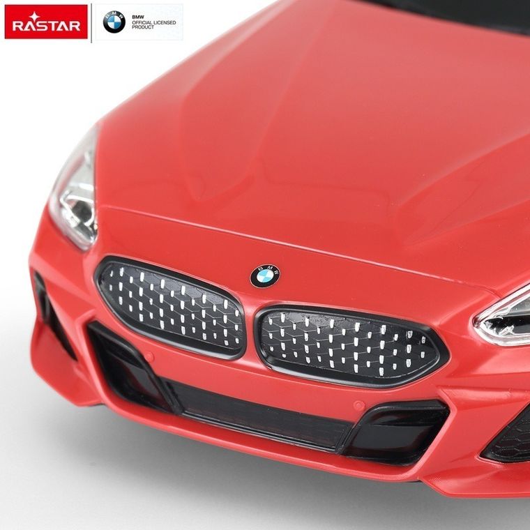 Rastar, BMW Z4, pojazd zdalnie sterowany, czerwony, 1:24