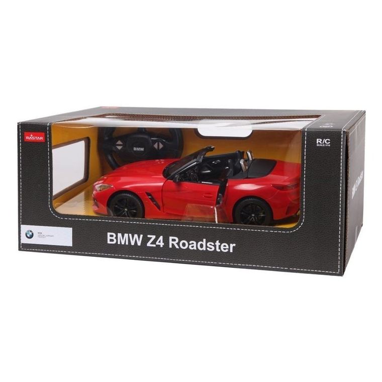 Rastar, BMW Z4 Roadster, pojazd zdalnie sterowany, 1:14, czerwony