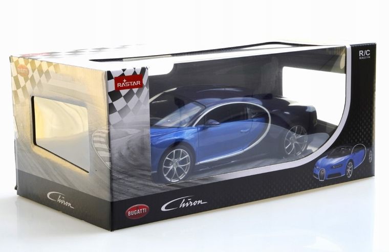 Rastar, Bugatti Chiron, pojazd zdalnie sterowany, 1:14