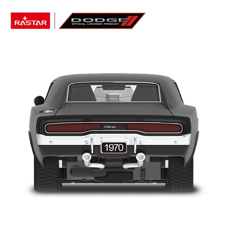 Rastar, Dodge Charger 1970, samochód zdalnie sterowany, 1:14