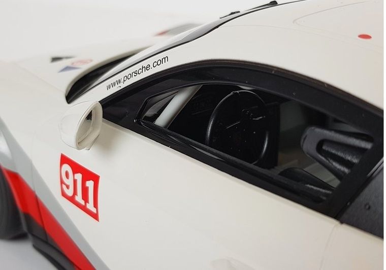 Rastar, Porsche 911 GT3 CUP, pojazd zdalnie sterowany, biały, 1:14