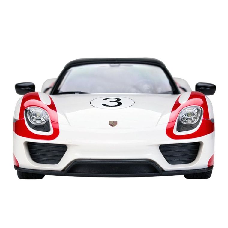Rastar, Porsche 918 Spyder Performance, pojazd zdalnie sterowany, biały, 1:14