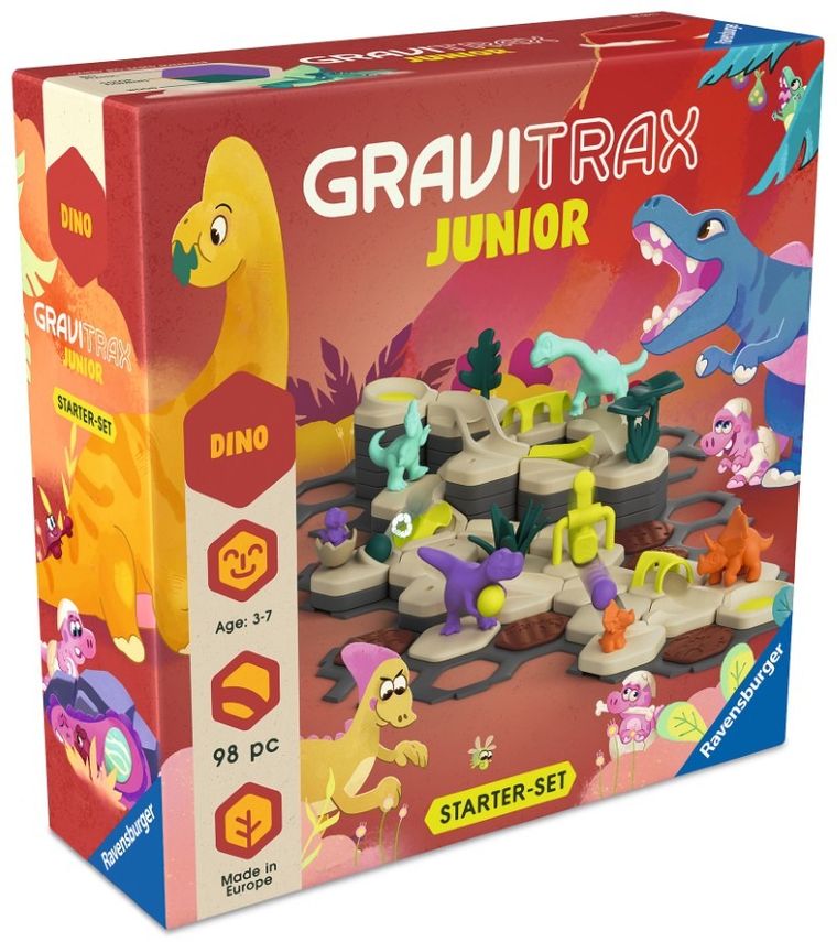 Ravensburger, GraviTrax Junior, Dino, zestaw startowy